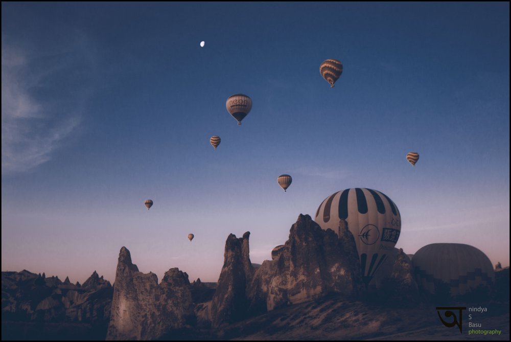 Hot air balloon ride in Cappadocia 4