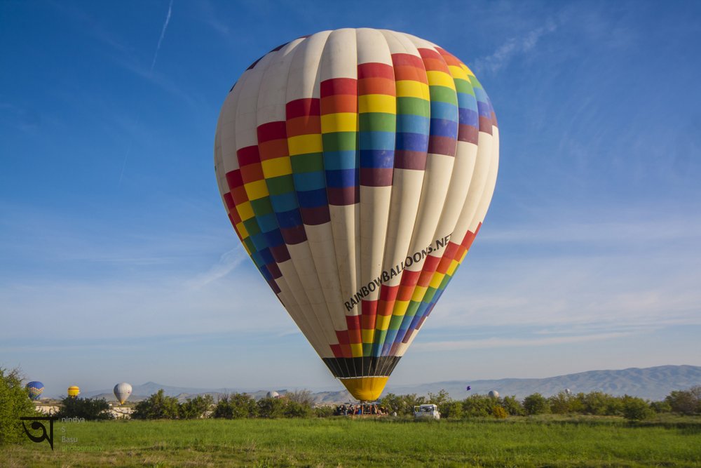Hot air balloon ride in Cappadocia 10