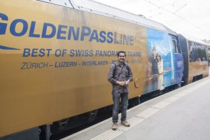 Golden Pass Railways in Montreux