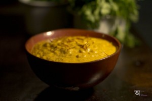 Shahi Gravy cooked with Almonds - a part of the Masala Chicken with Shahi Gravy