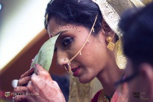 Kolkata wedding photography moments before the look