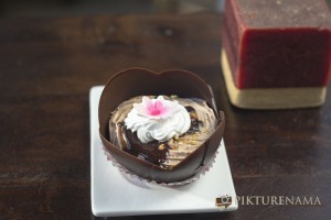 Choco tulip at Creme caramel Kolkata reviewed by pikturenama