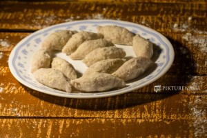 Sweet Potato dumplings in Authentic Bengali winter dessert Rashapuli sweet Potato dumplings for