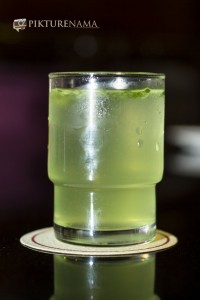 Cucumber and Curry leaf lemonade at Casa Kitchen Kolkata Summer Time Soiree by Pikturenama