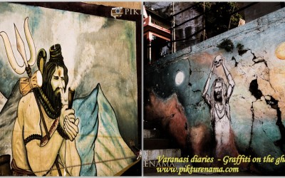 Varanasi Diaries – Graffiti on the ghats