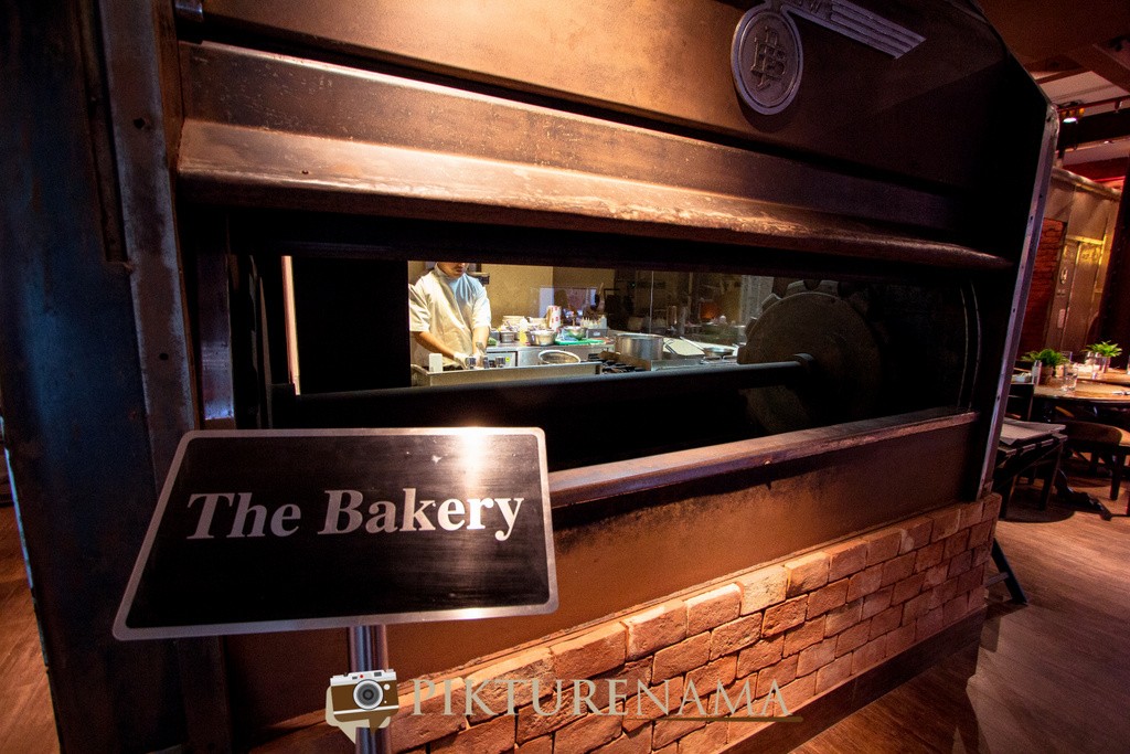 The famous grand old oven at The Lalit Great Eastern Bakery entrance