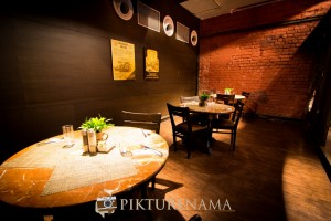 Inside the private dining area The Lalit Great Eastern Bakery