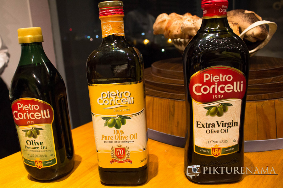 Olive oil tasting session at Tuscany Food festival at Afraa Kolkata