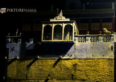 Varanasi ghats by nights by pikturenama - 17