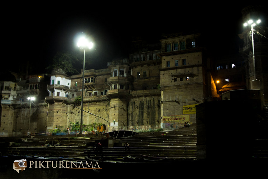 Varanasi ghats by nights by pikturenama - 13