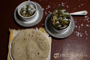 Aam Kasundi Bhindi or Okra in mango mustard sauce by Pikturenama 10