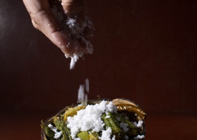 Aam Kasundi Bhindi or Okra in mango mustard sauce by Pikturenama 7