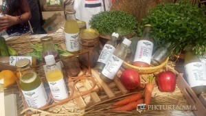 cold pressed juices by just pressed in The farmers market kolkata by Karen Anand