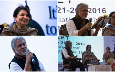 Tata  Steel Kolkata Literary Meet – Kalkatta  by Kunal Basu and Sharmila Tagore
