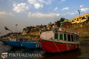 The boats at Varanasi Ghats Benaras Ghats in Morning 14