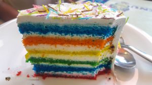 German Bakery Pune Rainbow cake