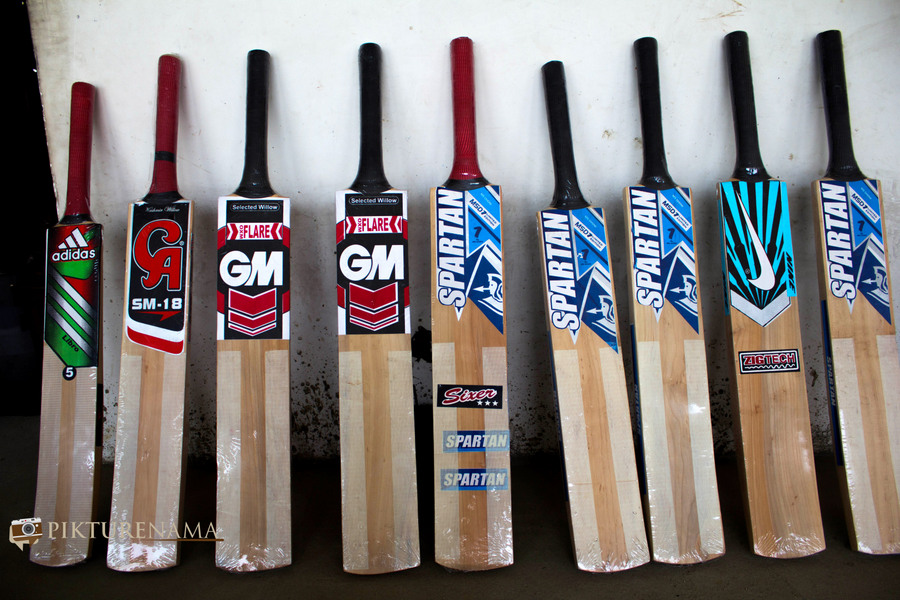 different brands in Kashmir willow bat