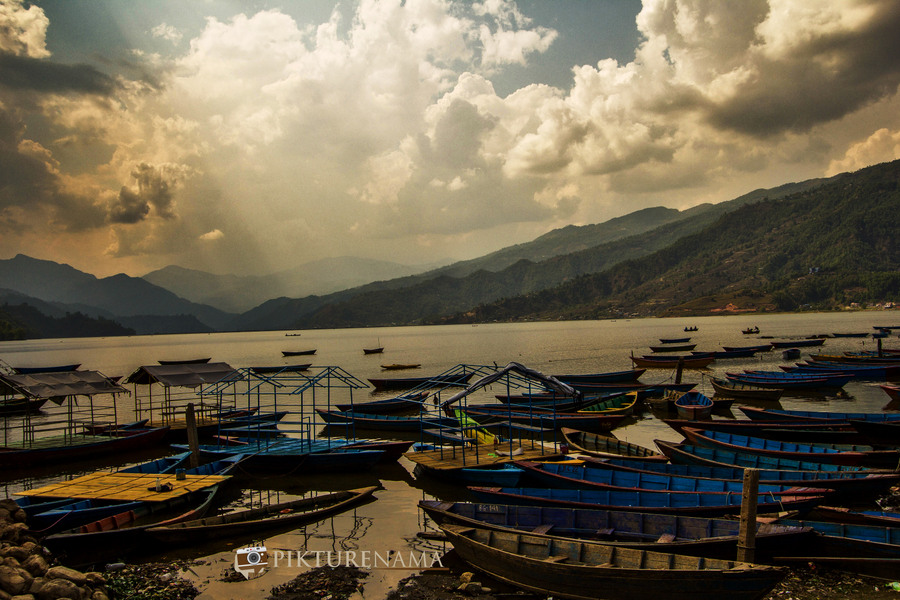 Phewa Lake Pokhara boat ride - 1