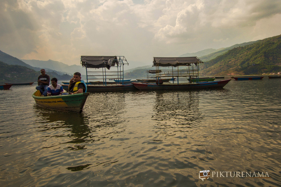 Phewa Lake Pokhara boat ride - 12