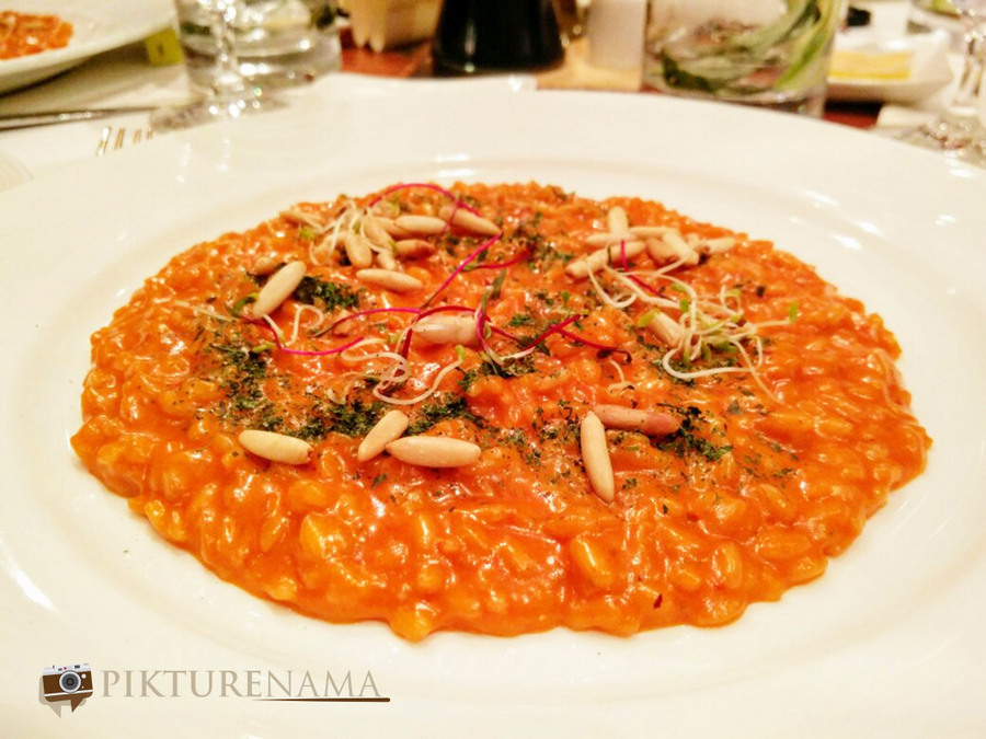 Italy on a plate risotto