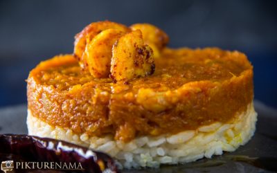 Kumro chingri – A surprise thakurbarir recipe