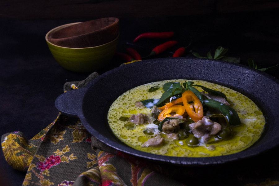 How I learnt to cook a Thai green curry