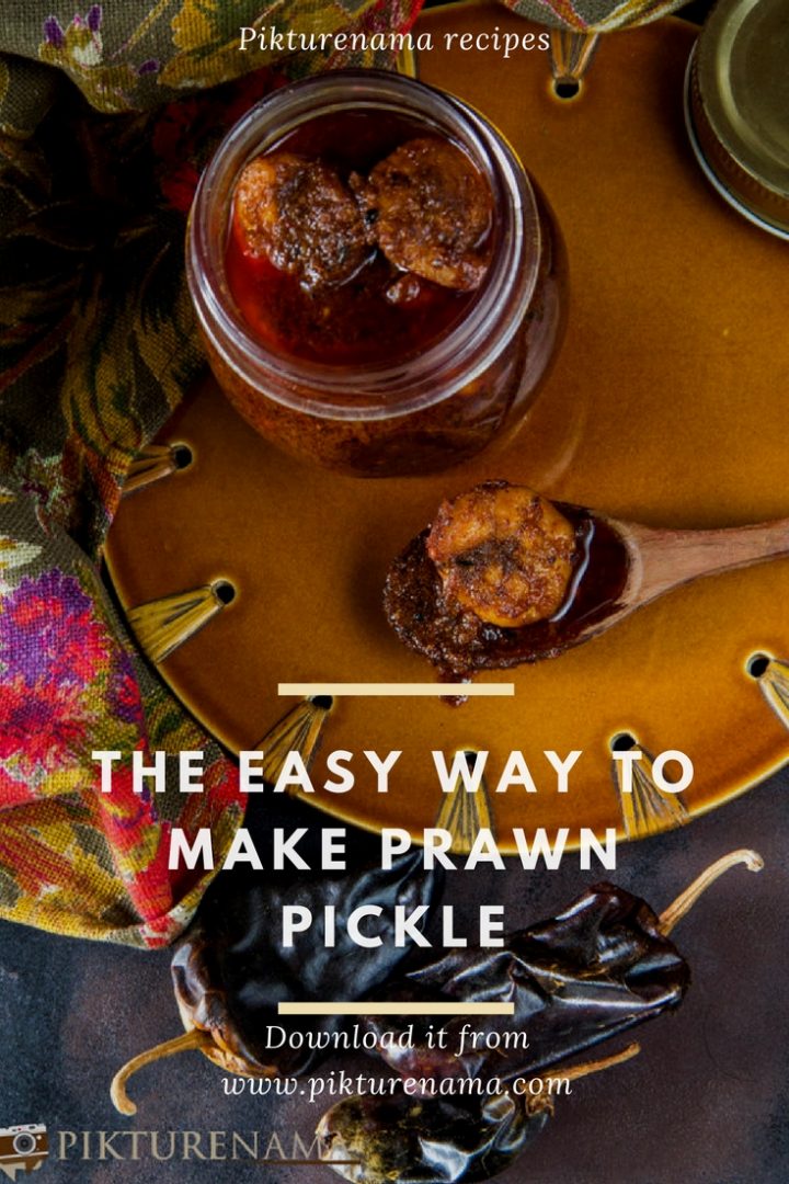 Prawn pickle recipe 