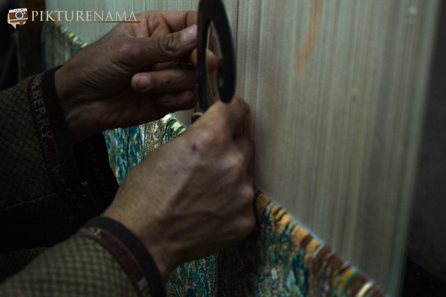 Faces of Kashmir carpet weaver 10