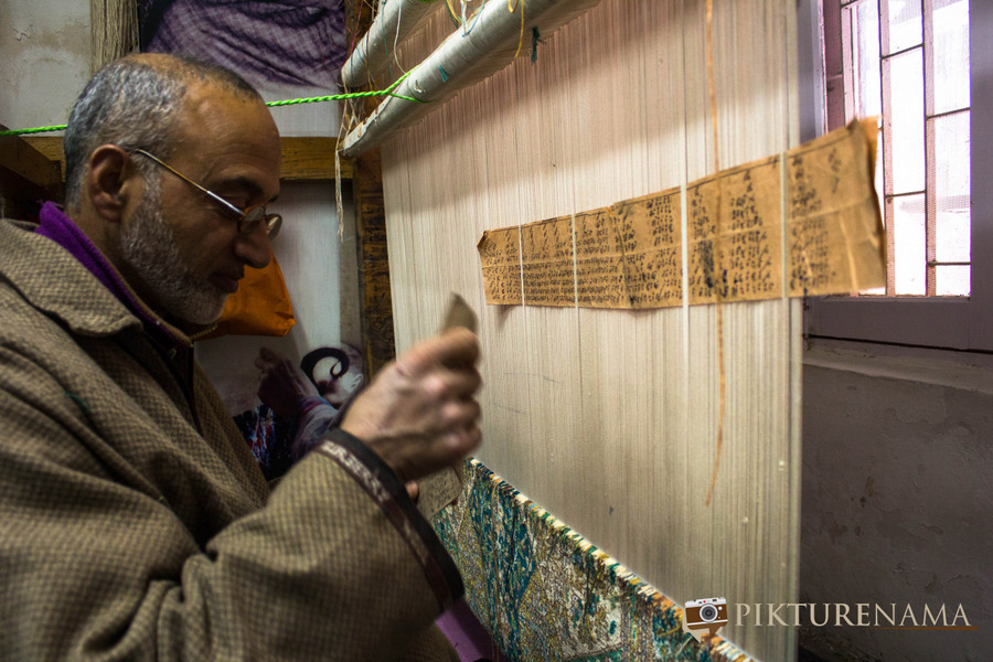 Faces of Kashmir carpet weaver 6