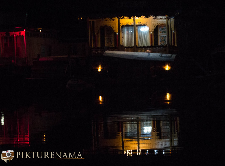 Kashmir Houseboat night - 5