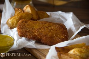 kolkata style fish fry with cheese - 1