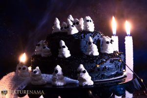 Halloween Ghost cake - 7