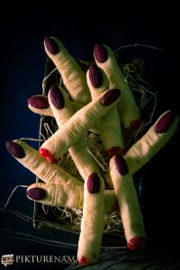 Halloween Witch Finger cookies - 13
