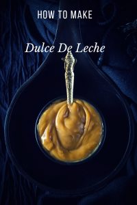 How to make Dulce de Leche at home pinterest