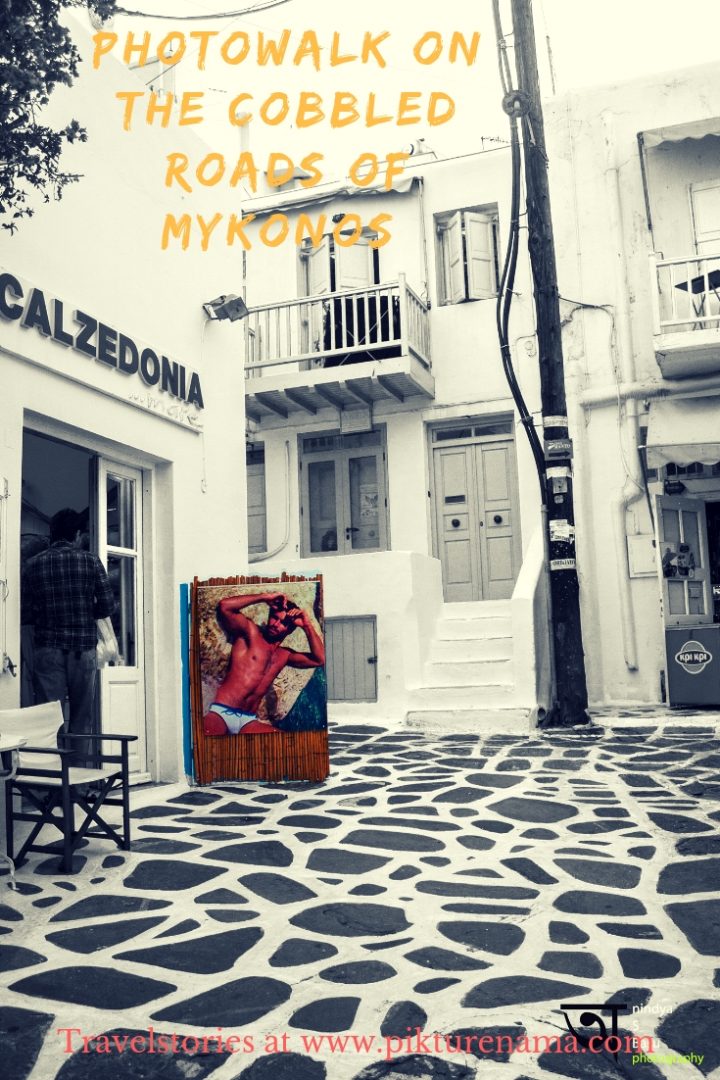 Photowalk in Mykonos cobbled roads -1