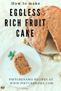 Eggless rich fruit cake pinterest - 3