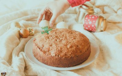 Eggless rich fruit cake and this magical season