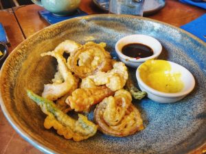 Ekdalia Rd KOlkata - tempura platter