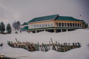Nedous Hotel Gulmarg Kashmir - the first glimpse of the hotel