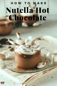 How to make Nutella Hot Chocolate -1
