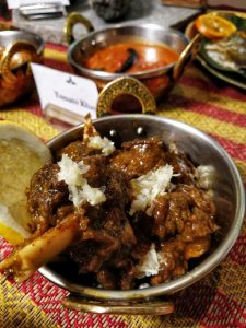 Bangladeshi cuisine by Nayana Afroz at Aaheli Kolkata Shatkora Chicken