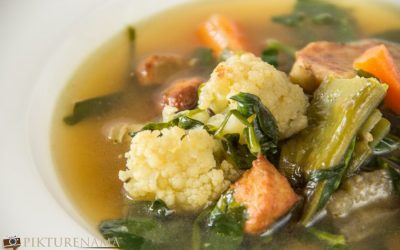 Shaker Jhol- A light vegetable stew with seasonal greens