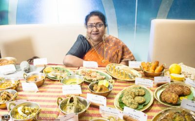 A chat with Nayana Afroz on Bangladeshi cuisine for Ahare Bangladesh at Aaheli Kolkata