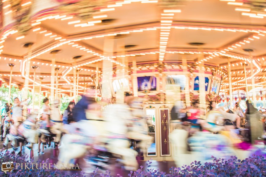 Cinderella Carousel at Hong Kong Disneyland - 11
