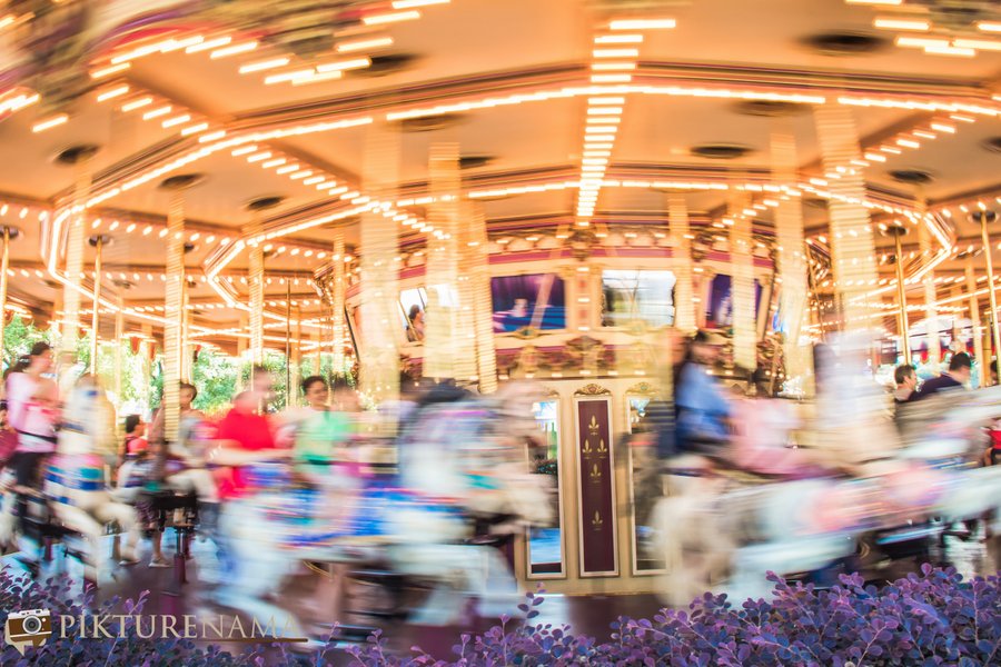 Cinderella Carousel at Hong Kong Disneyland - 12