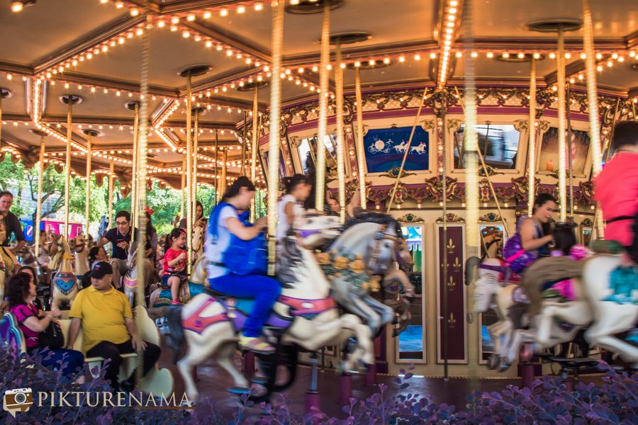 Cinderella Carousel at Hong Kong Disneyland - 9