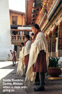 Inside Punakha Dzong pinterest