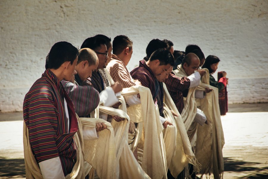 Inside Punakha Dzong Bhutan - 3