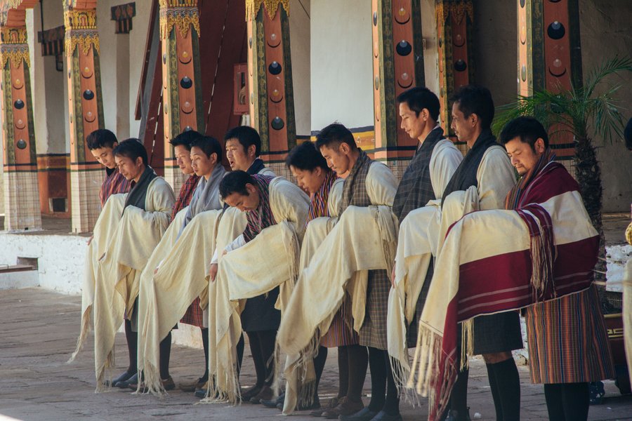 Inside Punakha Dzong Bhutan - 4