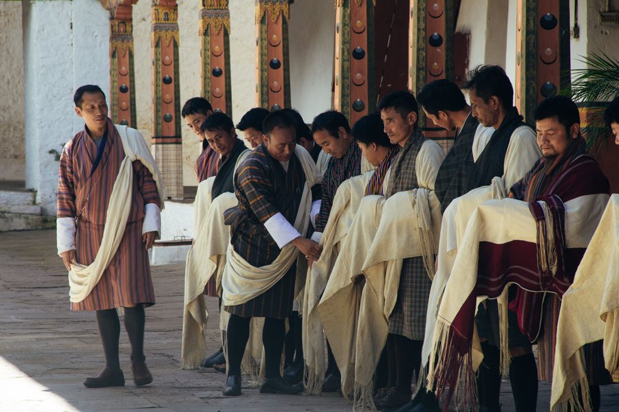 Inside Punakha Dzong Bhutan - 6
